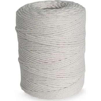 Bavlněná šňůrka na macramé 2 mm bílá - DP Craft
