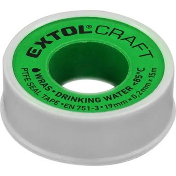 Páska izolační teflonová 19mm/15m EXTOL CRAFT KUTIL Sklad7 8147532.00 (KUTIL Sklad7)