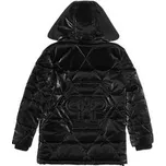 PHILIPP PLEIN Vatovaná bunda 19737 Černá Regular Fit 6