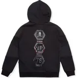 PHILIPP PLEIN Mikina 30294 Černá Regular Fit 4