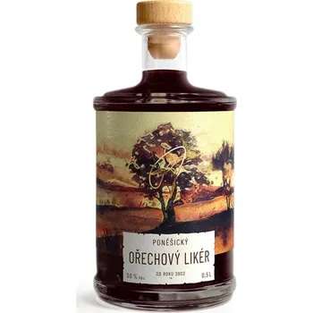 Likér Lihovar Poněšice Poněšická Ořechovka 30% 0,5l