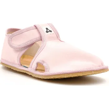 Dívčí bačkory Dětské barefoot přezůvky Antal Rascal Basic Pink – růžové Velikost: 31
