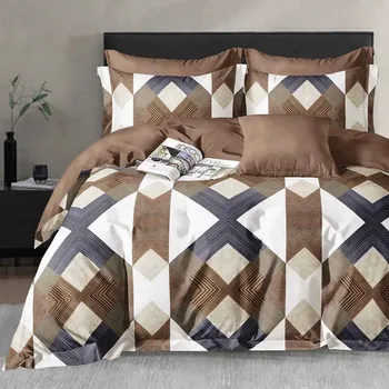 Povlečení Mikroflanelové povlečení ZAVARI hnědé Rozměr povlečení: 70 x 80 cm | 140 x 200 cm, 140x200 / 70x90 cm