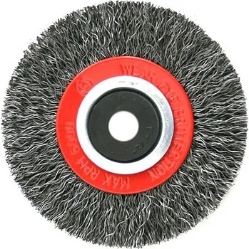 Brusný kotouč Kartáč rotační okružní vlnitý ¤150/0,3mm STREND PRO