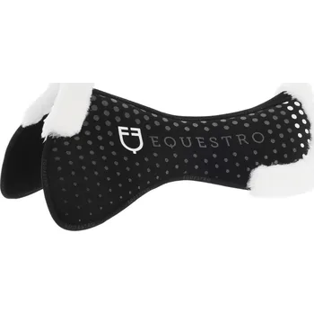EQUESTRO Dečka tlumící Ecowool Memory Equestro, černá