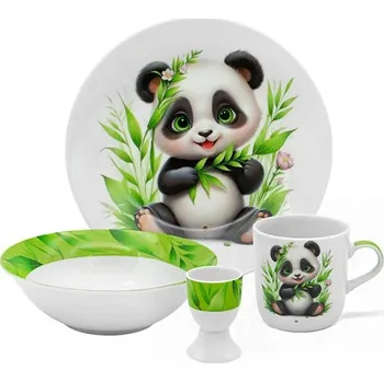 Talíř Dětská jídelní sada 4 díly PANDA KUTIL Sklad7 444351.00 (KUTIL Sklad7)