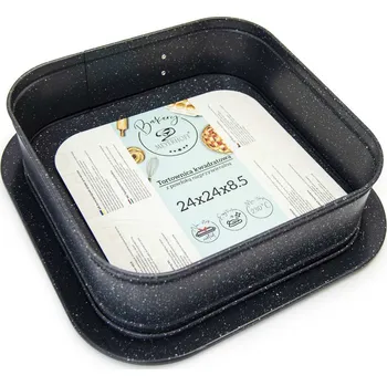 Forma na pečení Forma dortová 1 dno 24x24x8,5cm mramor MEYERHOFF KUTIL Sklad7 438070.00 (KUTIL Sklad7)