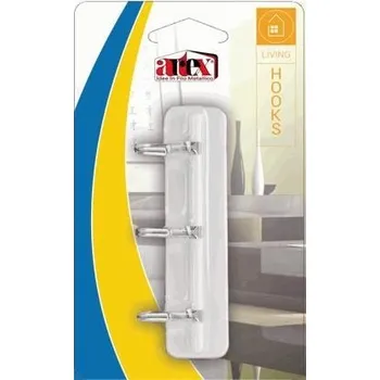 Věšák Věšák 3 háčky výklopný samolepící ARTEX KUTIL Sklad7 9302227.00 (KUTIL Sklad7)