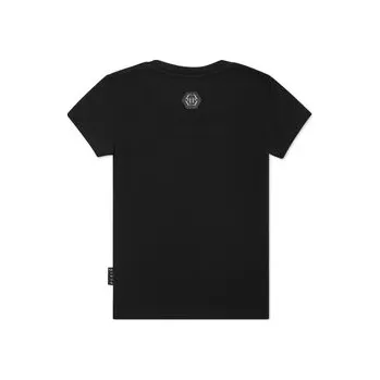 Pánské oblečení PHILIPP PLEIN T-Shirt 28167 Černá Regular Fit 14