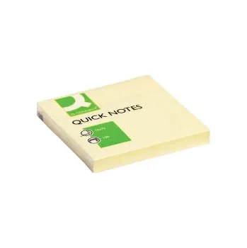 Samolepící bloček Bloček Q-Connect 76 x 76 mm, žlutý