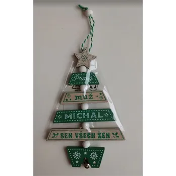 Vánoční dekorace Vánoční ozdoba - Michal