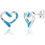 Jan Kos jewellery Stříbrné náušnice s opálem MHT-7315/SL00