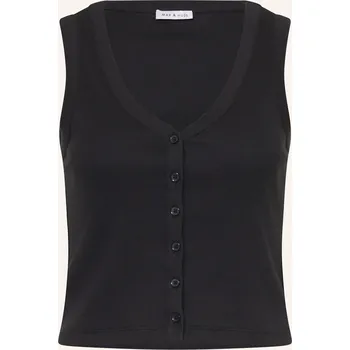 Mrs & Hugs Dámský Jersey Top, černá, 42