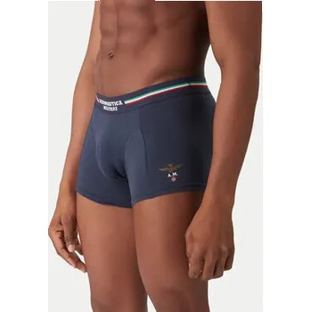 Boxerky Aeronautica Militare Souprava boxerek AM1UBX001T Tmavomodrá XL