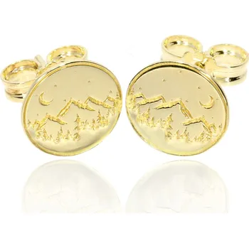 Náušnice Zlatnictví Helios Zlaté náušnice hory