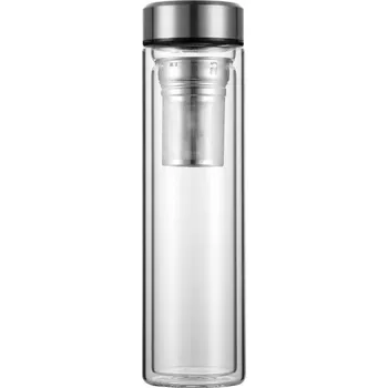 Láhev Láhev termo sklo 450ml se sítkem KAMILLE 9021 KUTIL Sklad7 490210.00 (KUTIL Sklad7)