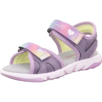 Dívčí sandály Dívčí sandály Superfit 1-009540-8500 PEBBLES - lila Velikost: 32