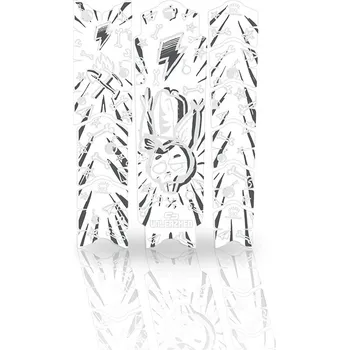 Polep vozidla Unleazhed ochranné fólie frame unscratch bp01-s-edition serfaus fiss ladies - white