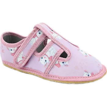 Dívčí obuv Bačkůrky KTR Raweks,kočičky, růžová Velikost: 29