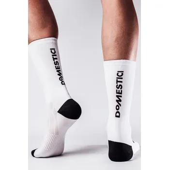 SOX cyklistické ponožky domestici - white/black Velikost: M