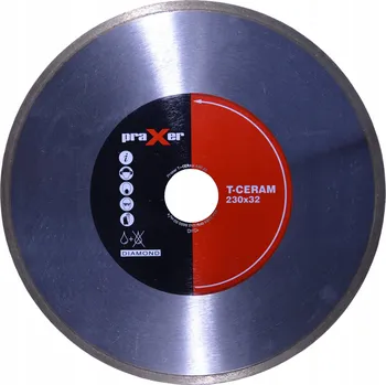 Řezný kotouč DIAMANTOVÝ KOTOUČ NA KERAMIKU 230 PRAXER T-CERAM