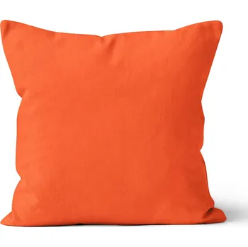 Polštář Mikroplyšový povlak na polštář 40x40 cm Lososový