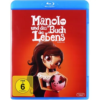 Blu-ray film The Book of Life (Księa życia) Blu-ray disk