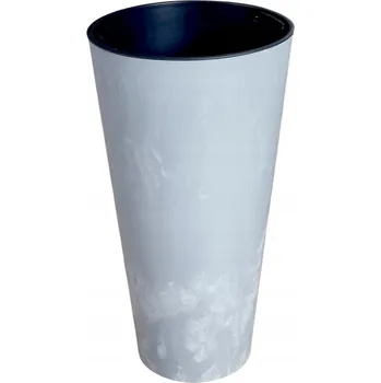 Květináč Šedý plast Květináč Prosperplast 25 cm x 25 x 47,6 cm