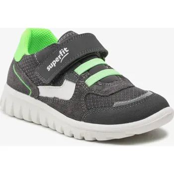 Dětská treková obuv Celoroční obuv Superfit SPORT7 MINI 1-006195-2000 grau/hellgrün Velikost: 30