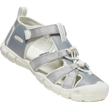 Dětská móda Sandály KEEN SEACAMP II CNX silver/star white Velikost: 30