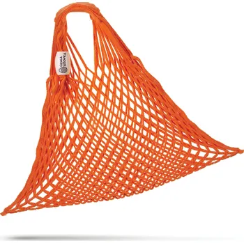 Česká síťovka Síťová taška Retro pružná - oranžová (1 ks)