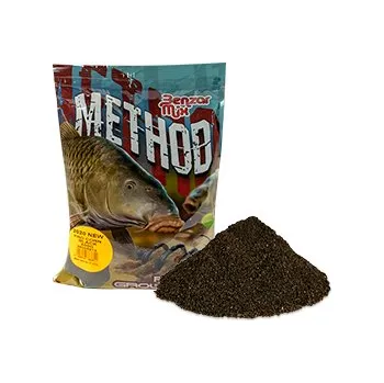 Návnadová surovina Benzar mix krmná směs Method Pro Corn 800g Varianta: Natur Black