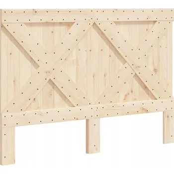 ČELO POSTELE 140 X 104 CM BOROVICOVÉ DŘEVO