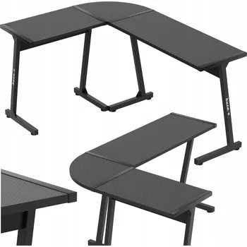 Počítačový stůl Rohový herní stůl Huzaro Hero 6.0 Black