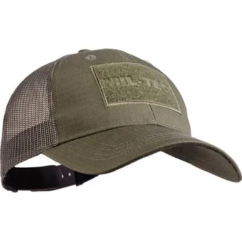 Kšiltovka MIL-TEC Čepice baseball TRUCKER se síťkou ZELENÁ