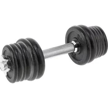 Jednoruční nakládací činka TRINFIT 30 mm 15 kg