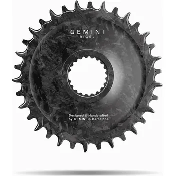 Převodník na kolo GEMINI karbonový převodník Shimano direct mount - černý POČET ZUBŮ: 34
