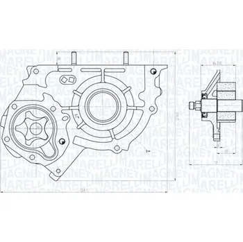 Olejové čerpadlo Olejové čerpadlo MAGNETI MARELLI OP0003