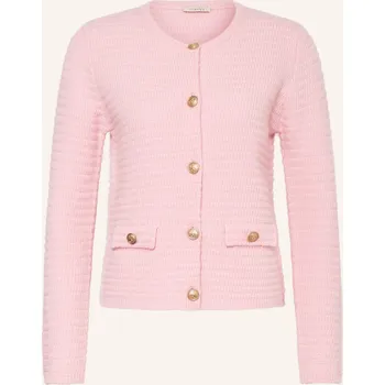 Dámský svetr Lilienfels Dámský Pletený Kardigan S Kašmírem, růžová, 42