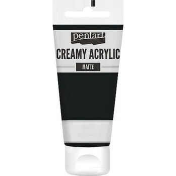 Vodová barva Krémová akrylová barva matná Pentart 60 ml
