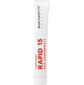 zubní pasta Montcarotte Rapid 15 Red Grapefruit zubní gel 50 ml