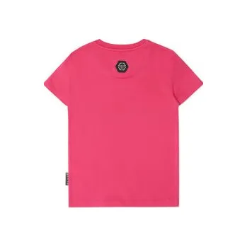 Pánské oblečení PHILIPP PLEIN T-Shirt 27815 Růžová Regular Fit 16