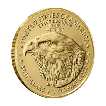 United States Eagle Mint Zlatá mince 50 USD American stand 1 Oz 33,93 g
