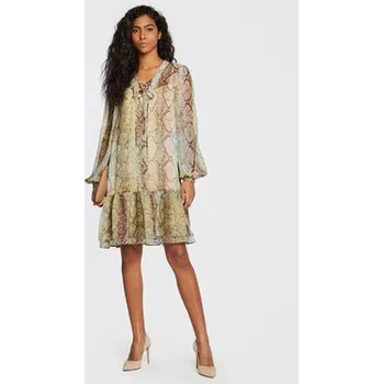 Dámské šaty Guess Každodenní šaty W3RK01 WDW52 Zelená Regular Fit S