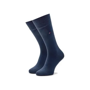 Pánské ponožky Dlouhé ponožky Tommy Hilfiger 371111134 Modrá 47_49