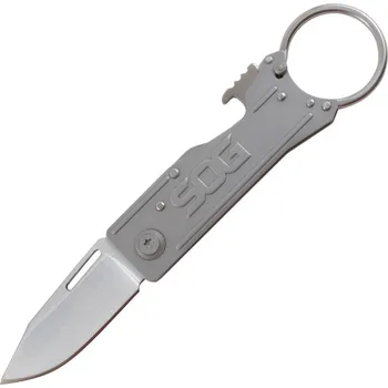 kapesní nůž SOG KEYTRON - SATIN, ROVNÉ SOG-KT1001-CP