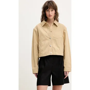 Pánská větrovka Bavlněná bunda HUGO 50536618 zelená 81X, vel. 34