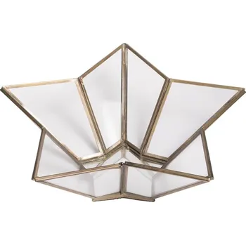 Svícen Chehoma Skleněný svícen ve tvaru hvězdy