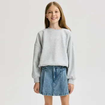 Reserved - Džínová sukně se všitými šortkami - modrá - 830FF-55J - 830FF-55J-122