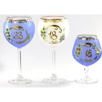 Sklenice Jubilejka 400ml fondsmalt RETRO KUTIL Sklad7 4789002.00 (KUTIL Sklad7)